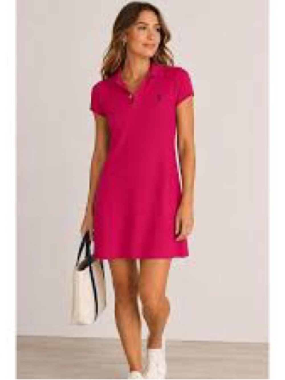 RALPH LAUREN, the pink polo dress!